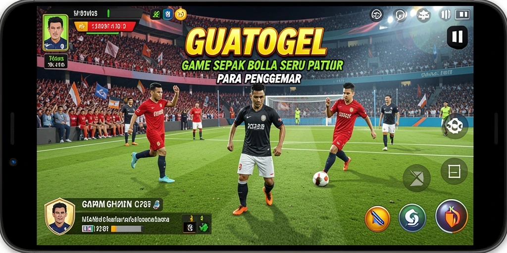 Tampilan gameplay GUATOGEL yang mendebarkan dan menegangkan.