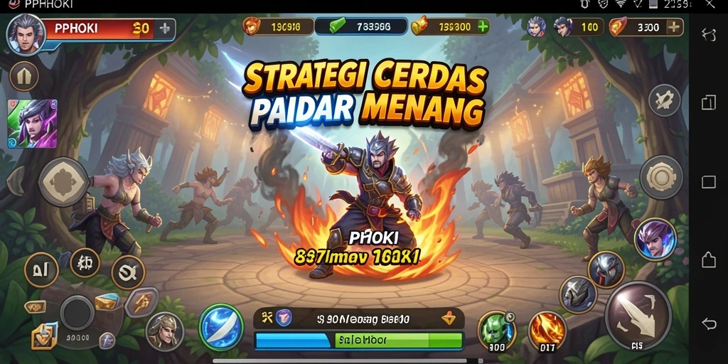 Tampilan seru dari gameplay PPHOKI yang penuh strategi.