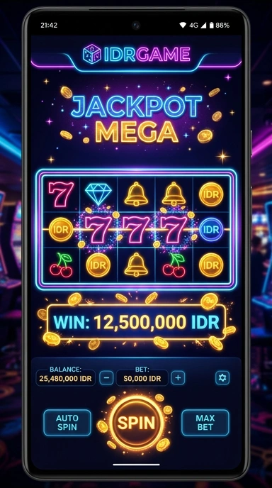 Halaman detail aplikasi di idrgame dengan informasi lengkap.